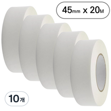 아트위브 마스킹 테이프 종이테이프 아이보리 45mm, 10개