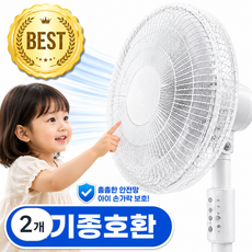 전기종호환 아이보호 선풍기 안전망 커버, 2개, 간편 밴딩형 화이트