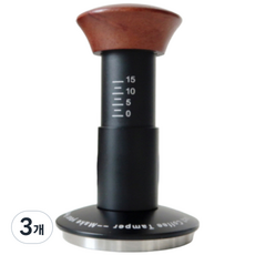원두걸스 포스 템퍼 임팩트 스프링 커피 탬퍼 레벨링툴 디스트리뷰터 58.5mm, 3개
