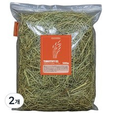 [라비토] 티모시 1번초 통통헤드 진녹색 자연 그대로 프리미엄 미국산 건초 501g / 1번초 No포샵!찐녹색 통통헤드!, 2개