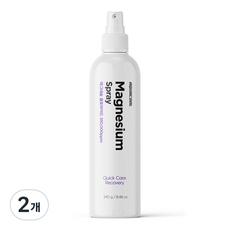 아쿠아쿨 마그네슘 스프레이 240g / 대용량 쿨+핫 뿌리는 신속케어 350000ppm, 2개, 1개입