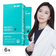 닥터제이엠 아르핏케어 고함량 아르기닌 슬림 활력 수험생 중년건강 운동, 300g, 6개