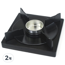 일회용 알콜 사각화로 우드워머set, 170mm, 2개