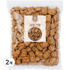 [주5일] 특별한 간식 국내제조 튀긴 메밀건빵, 2개, 300g
