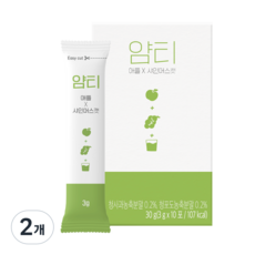 얌티 애플 샤인머스캣, 3g, 10개입, 2개