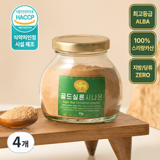 식약청인정 풍미가 깊은 랑카스 골드 실론 시나몬 가루 파우더, 55g, 4개