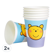 피플스파티 파티컵 240ml 죠이베어 18P, 2개