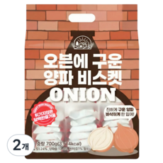 이트원 오븐에 구운 양파 비스켓, 2개, 700g