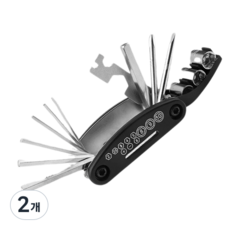 자전거 휴대용 수리 공구 멀티툴 코나츠 브랜드 오토바이 비상 공구, 2개