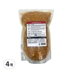 튀르키예 직수입 오즈카 구운 볶은 카다이프 면, 500g, 4개