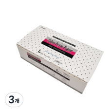 뷰티다모아 일회용 대형 파마지 펌지 1000매, 화이트, 3개