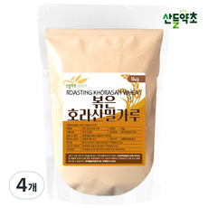 산들약초 볶은 호라산밀 가루, 4개, 1kg