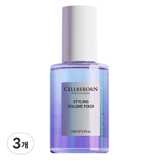 아테네 스타일링 볼륨 픽서 강력고정 볼륨유지 저자극 스타일링, 3개, 120ml