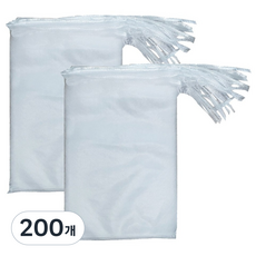 다용도 백색 양파망 [40 X 70] 건조망 메주망 뼈망 거름망, 200개, 흰색