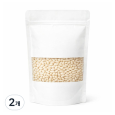 최상급 수입 잣 깨끗한 햇잣 깐잣, 200g, 2개