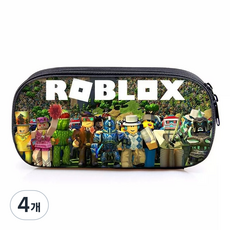 ROBLOX 필통 로블록스 어린이날 선물용 굿즈, 4개, B