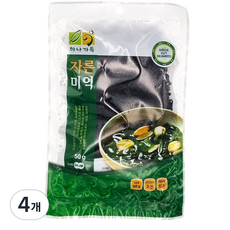 [농협] 하나가득 자른 미역, 4개, 50g