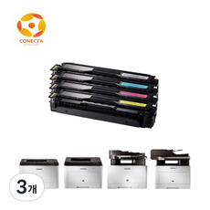 삼성 SL-C1453FW 토너 호환, 3개, 신규 칩장착 CLT-C504S 파랑색