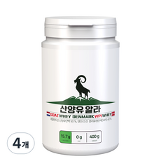 원데이뉴트리션 산양유 알라 WPI, 400g, 4개