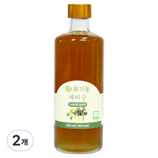 참든 유기농 세미쿨 수세미발효액 수세미액기스, 2개, 360ml