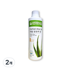 허벌라이프 알로에겔 망고 본사 정품, 500ml, 2개