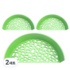 오션 프렌즈 수족관 어항 새우 동굴 은신처 물고기 터널 치어 산란장 휴식 쉘터 보호대 수중 인테리어 소품, 2세트