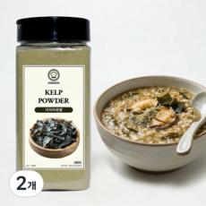 [쿡스타] 다시마분말 - 비건 국물 요리의 깊은 감칠맛, 2개, 280g