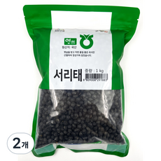[농협] 진안농협 서리태, 2개, 1kg