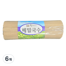 진메밀명가 국내산 메밀국수, 6개, 1kg