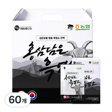 미쁨생활건강 홍삼 흑염소진액, 70ml, 60개