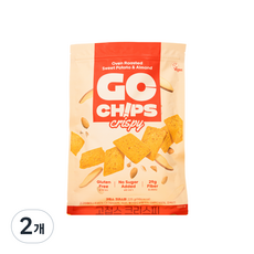 바삭하고 고소한 대용량 고구마칩 고칩스 크리스피, 225g, 2개