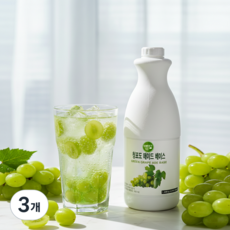 스위트베라 청포도 에이드 베이스, 3개, 1.8kg