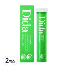 디다 디다톡 체지방 감소 발포 다이어트 건강기능식품, 2박스, 20정