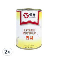 화풍 리치 캔, 560g, 2개