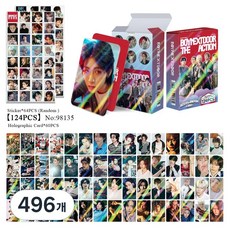 보이넥스트도어 더액션 보넥도 총124pcs 홀로그램 포토카드 60장 스티커 64장 다꾸 선물 소장용, 496개, THE ACTION(더액션)