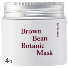 코페르 모공청소 피지흡착 피부결 속건조해결 워시오프팩, 4개, 1개입