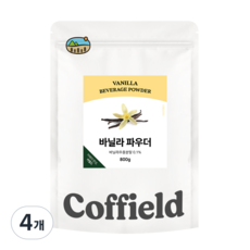 커필드 바닐라 파우더, 800g, 4개, 1개입