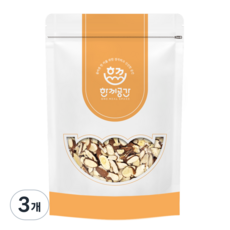 한끼공간 햇 아몬드슬라이스, 3개, 1kg