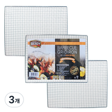 태망석쇠 중 비닐포장 캠핑용품 바베큐석쇠 숯불 그릴 구이용석쇠, 태망석쇠(중)비닐포장 3개입, 3개