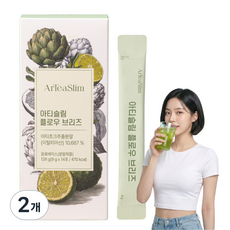 아티슬림 플로우 브리즈 베르가못향 아티초크 소화 간 클렌즈, 2개, 14회분