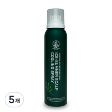 두피 쿨링 스프레이 아이스썸머 와치독리커버, 5개, 60ml