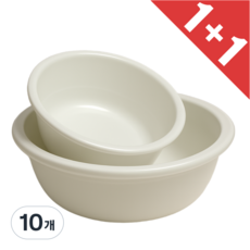 리빙듀오 다용도 부착 대야걸이, 10개, 화이트