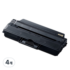 삼성 MLT-K250L 토너 SL-M2630ND M2680FN SL-M2843DW 재생, 4개, 검정