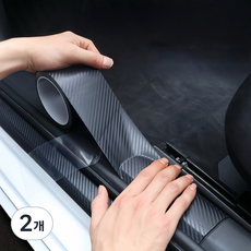 Chamlab 자동차 스크래치 보호필름 PPF, 2개, 01 무광 카본블랙