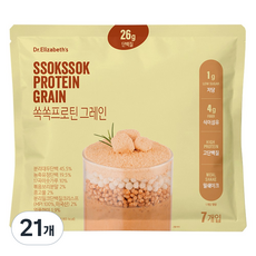 닥터엘리자베스 쏙쏙프로틴 그레인 고단백 저당 식사대용 쉐이크, 21개, 45g