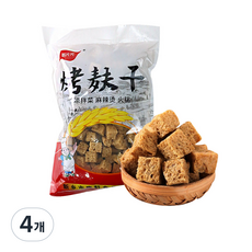 (배터짐) 찐팬팬 구운 특미 카우푸건 맥부 맨진 (마라탕 훠궈 냉채요리 재료), 4개, 500g