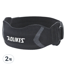 무릎보호 탄력 밴드 핼스 러닝 테니스 무릎밴드, 2개