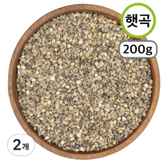 농부 아빠가 보내는 국산 흑보리 햇곡, 2개, 200g
