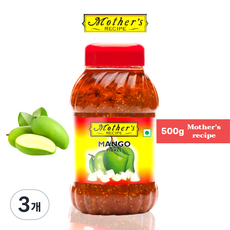Mother's recipe mango pickle 망고피클, 500g, 3개
