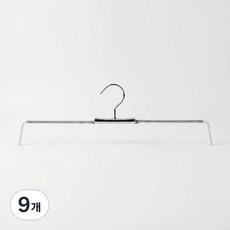 논슬립 바지걸이 치마걸이 압투스 38, 9개, 화이트
